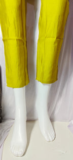 Moonpalav Signature Lemon Roman Silk Anarkali Suit Set