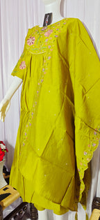 Moonpalav Signature Lemon Roman Silk Anarkali Suit Set